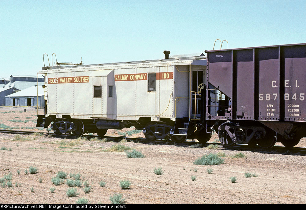 Pecos Valley Southern caboose #100